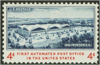 1164 4c Automated Post Office F-VF Mint NH Plate Block of 4 #1164pb