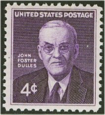 1172 4c John Foster Dulles Used #1172used