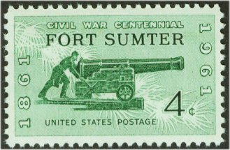 1178 4c Fort Sumter F-VF Mint NH Plate Block of 4 #1178pb