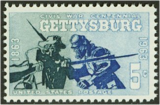 1180 5c Gettysburg (1963) F-VF Mint NH #1180nh