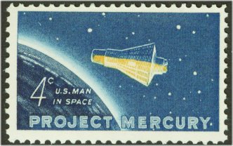 1193 4c Project Mercury Used #1193used