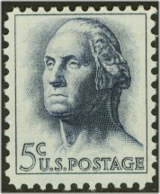 1213 5c George Washington Used #1213used