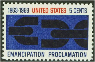 1233 5c Emancipation F-VF Mint NH Plate Block of 4 #1233pb