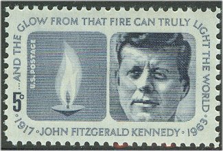 1246 5c John F. Kennedy F-VF Mint NH Plate Block of 4 #1246pb