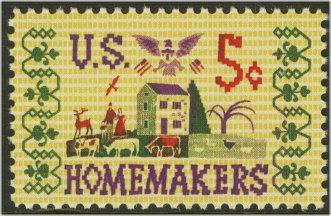 1253 5c Homemakers F-VF Mint NH #1253nh