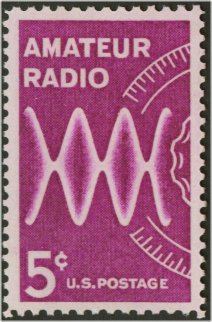 1260 5c Amateur Radio F-VF Mint NH Plate Block of 4 #1260pb