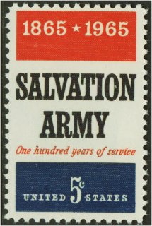 1267 5c Salvation Army Used #1267used
