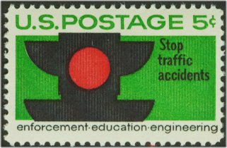 1272 5c Traffic Safety F-VF Mint NH #1272nh