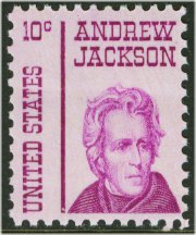 1286 10c Andrew Jackson Used #1286used