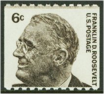 1298 6c Roosevelt, Vertical Coil Used #1298used
