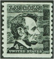 1303 4c Lincoln Coil F-VF Mint NH #1303nh