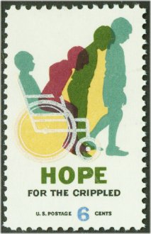 1385 6c Crippled Children F-VF Mint NH #1385nh