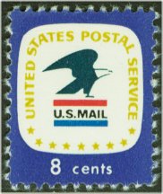 1396 8c Postal Service F-VF Mint NH #1396nh