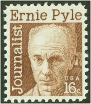 1398 16c Ernie Pyle F-VF Mint NH Plate Block of 4 #1398pb