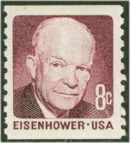 1402 8c Eisenhower Coil F-VF Mint NH #1402nh