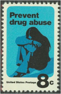 1438 8c Drug Abuse F-VF Mint NH #1438nh