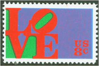 1475 8c Love F-VF Mint NH Plate Block of 6 #1475pb