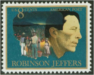 1485 8c Robinson Jeffers Used #1485used