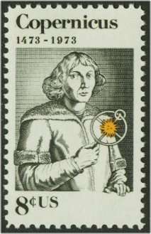 1488 8c Copernicus F-VF Mint NH Plate Block of 4 #1488pb