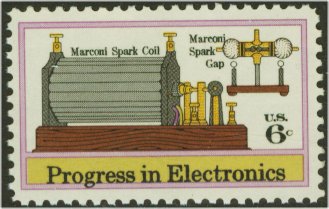 1500 6c Electronics-Marconi F-VF Mint NH #1500nh