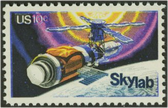 1529 10c Skylab F-VF Mint NH Plate Block of 4 #1529pb