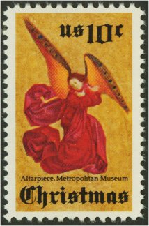 1550 10c Christmas Angel Used #1550used