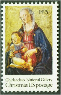 1579 10c Christmas Madonna Used #1579used