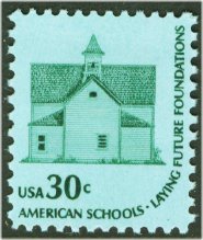 1606 30c Schoolhouse F-VF Mint NH #1606nh