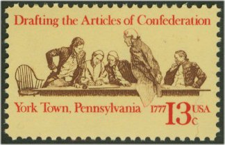 1726 13c Articles of Confederation Used #1726used