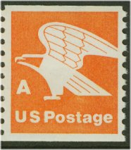 1743 (15c) A Stamp, Coil F-VF Mint NH #1743nh