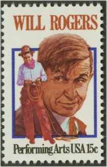 1801 15c Will Rogers Used #1801used