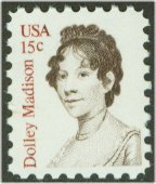 1822 5c Dolley Madison Used #1822used