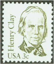 1846 3c Henry Clay F-VF Mint NH #1846nh