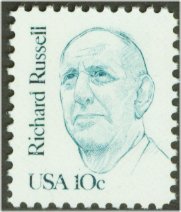1853 10c Richard Russell F-VF Mint NH Plate Block of 20 #1853pb