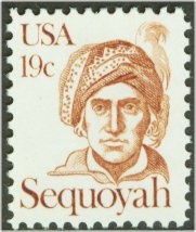 1859 19c Sequoyah Used #1859used