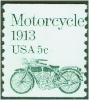 1899 5c Motorcycle Coil F-VF Mint NH #1899nh