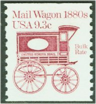 1903 9.3c Mail Wagon Coil Used #1903used