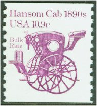 1904 10.9c Hansom Cab Coil F-VF Mint NH #1904nh
