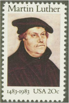 2065 20c Martin Luther F-VF Mint NH Plate Block of 4 #2065pb
