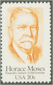 2095 20c Horace Moses Used #2095used