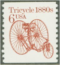 2126 6c Tricycle Coil F-VF Mint NH #2126nh