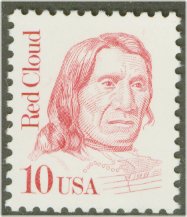 2175 10c Red Cloud Used #2175used