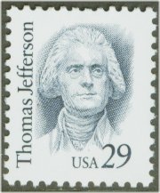 2185 29c Thomas Jefferson Used #2185used