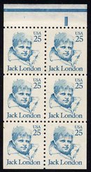 2197a 25c London Booklet Pane of 6 F-VF Mint NH #2197bk