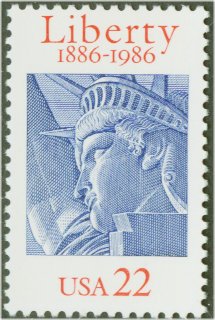 2224 22c Statue of Liberty F-VF Mint NH #2224nh