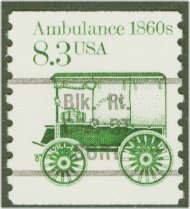 2231 8.3c Ambulance Reprint Coil Used Single #2231used