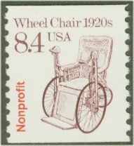 2256 8.4c Wheel Chair Coil F-VF Mint NH #2256nh