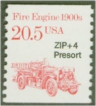 2264 20.5c Fire Engine Coil F-VF Mint NH #2264nh
