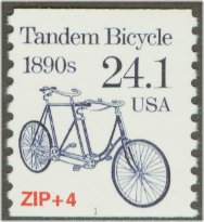 2266 24.1c Bicycle Coil F-VF Mint NH #2266nh