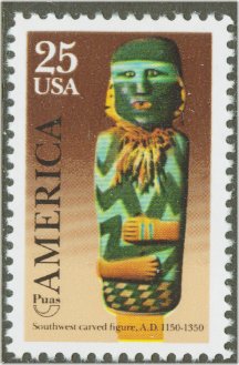 2426 25c Pre-Columbian F-VF Mint NH Plate Block of 4 #2426pb